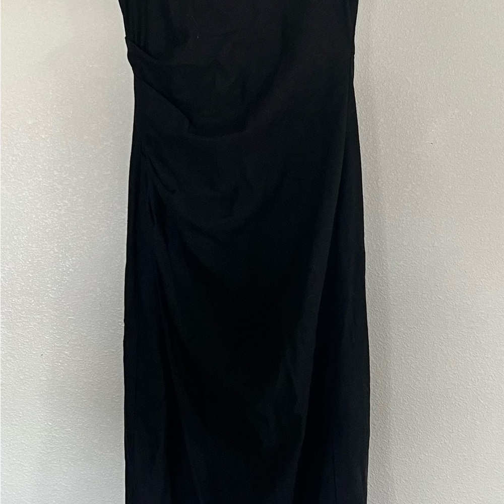 Forever 21 Black Strapless Sheath Dress Cocktail